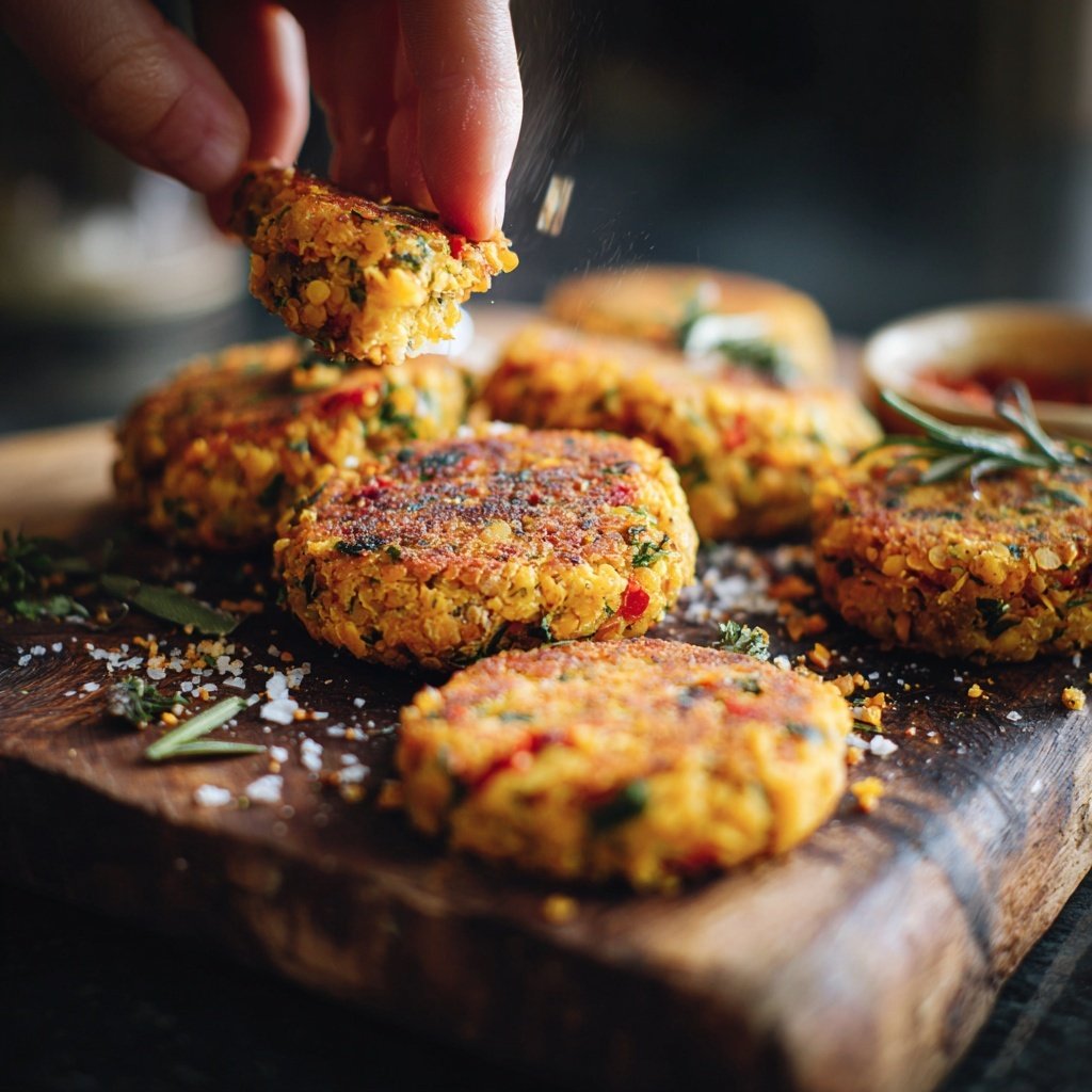Mediterranean Lentil Patties
