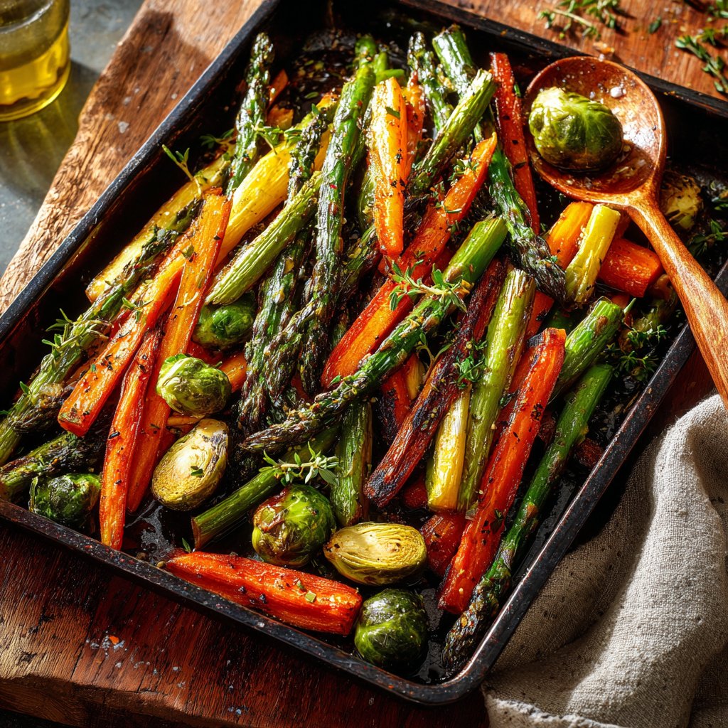Herb-Roasted Spring Vegetable Medley