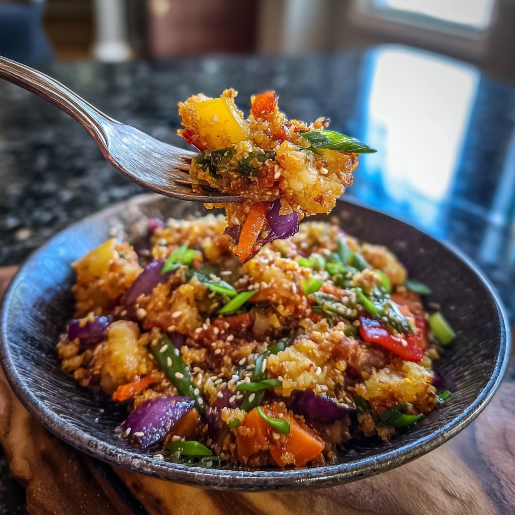 Cauliflower Rice Stir-Fry