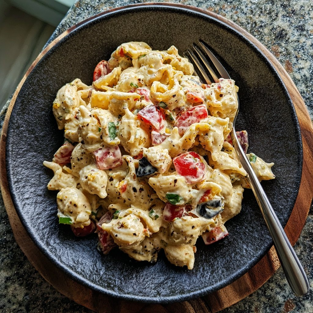 Creamy Taco Pasta Salad