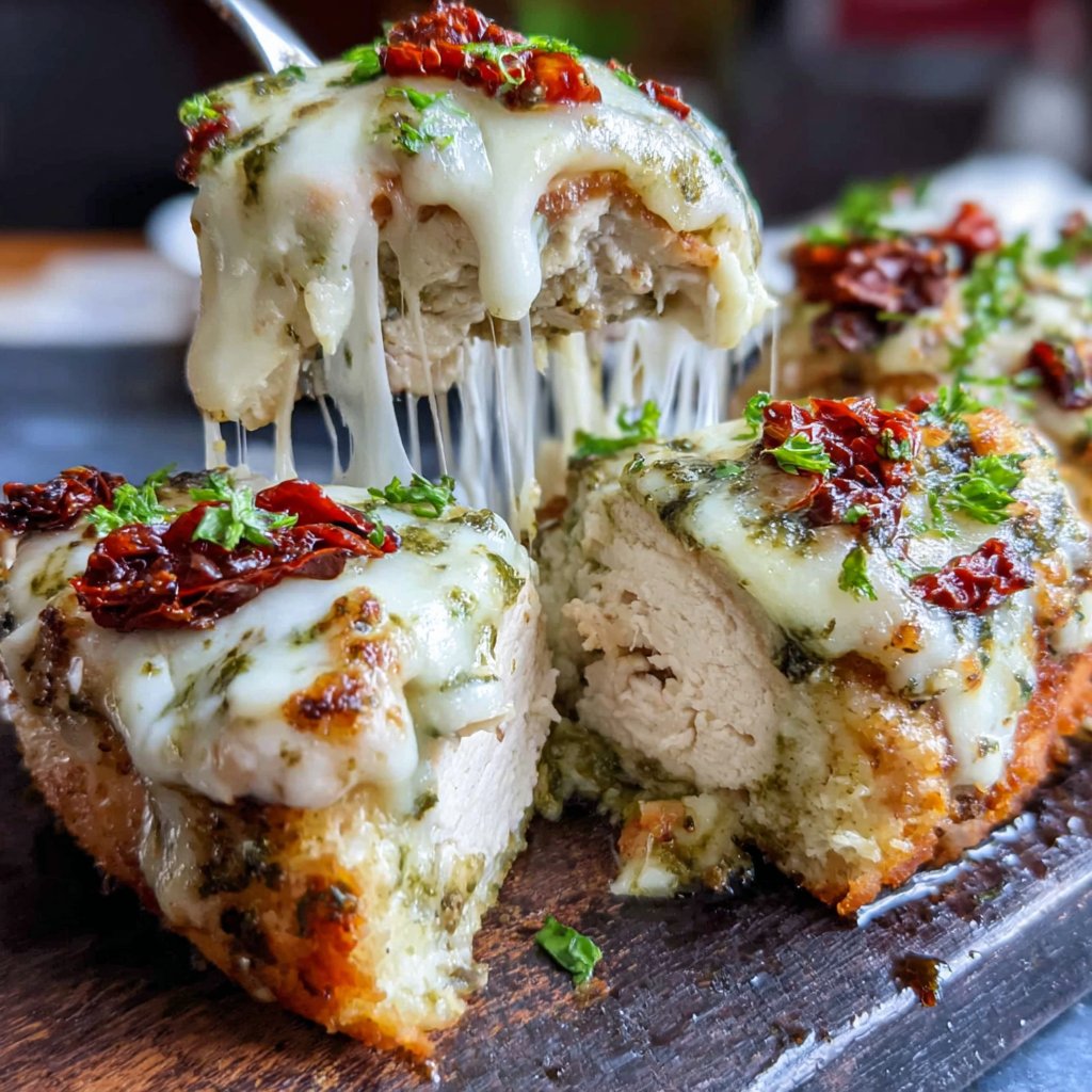 Baked Pesto Chicken