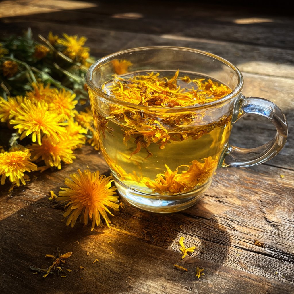 Sweet Dandelion Floral Tea