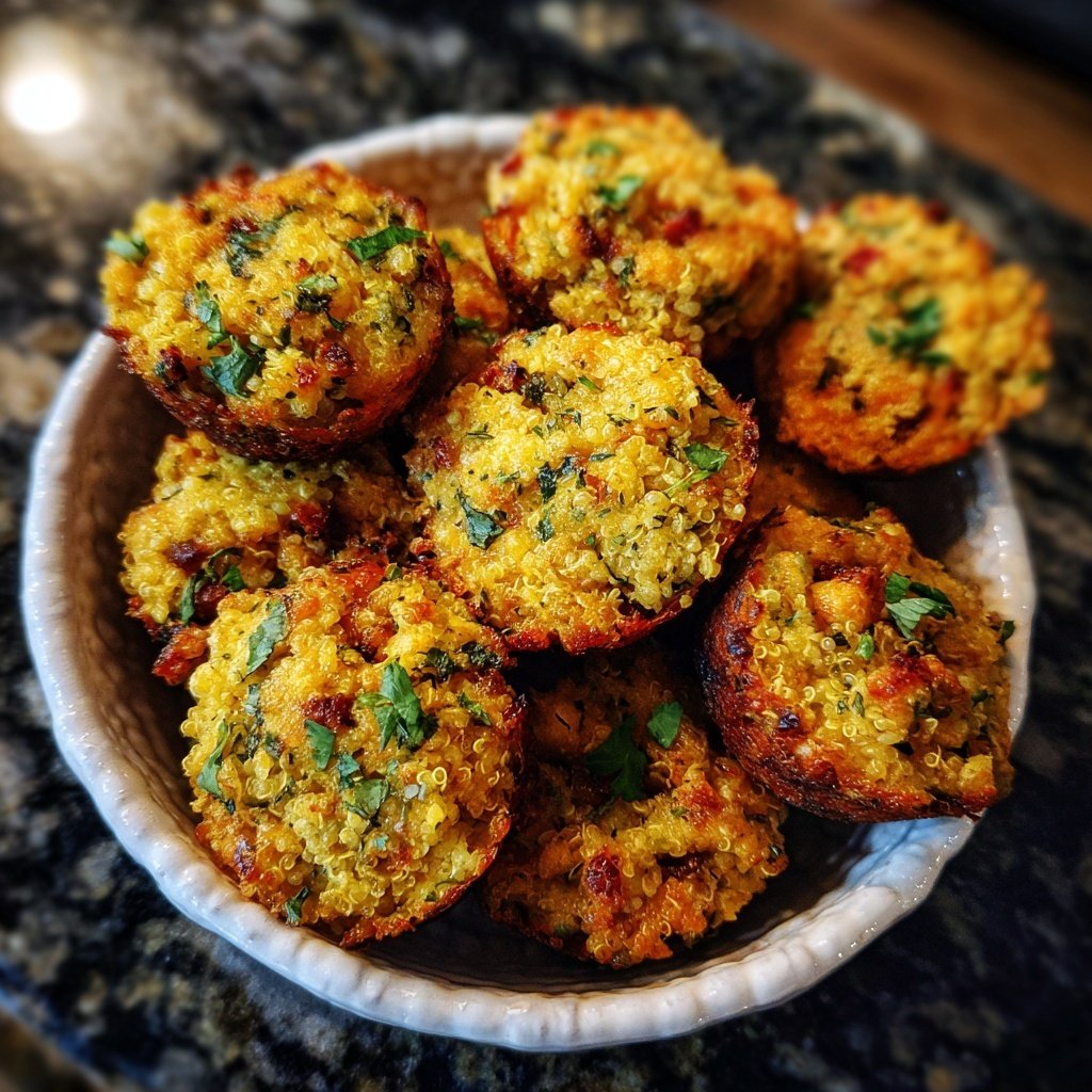 Chipotle Quinoa Bites