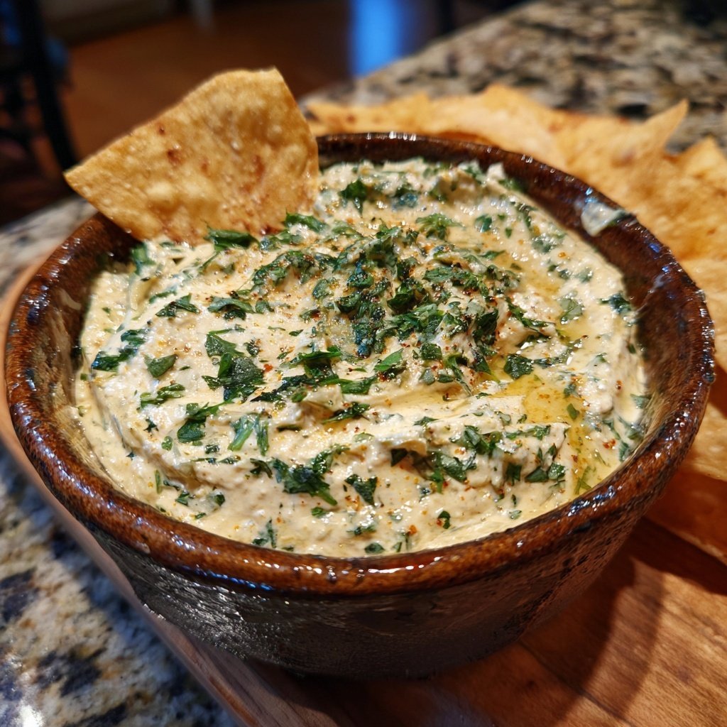 Roasted Garlic and Herb Dip