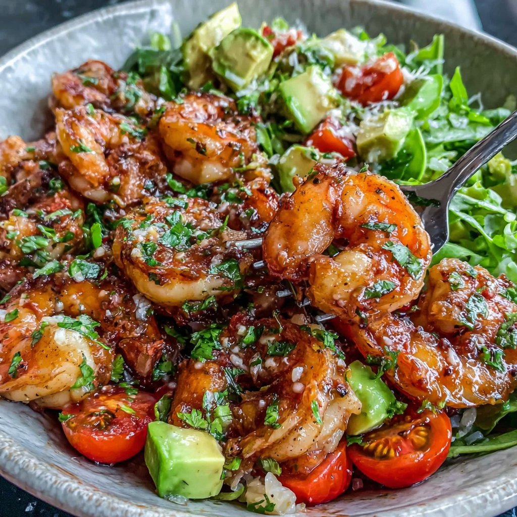 Honey Lime Shrimp Bowls