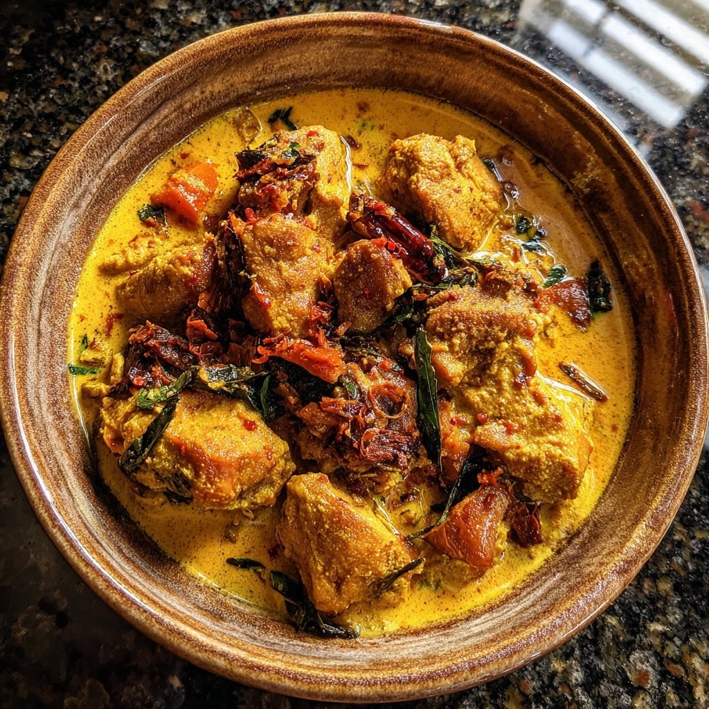 Golden Milk Chicken Curry